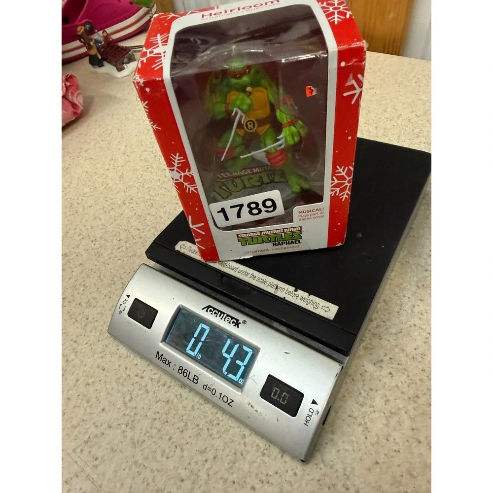 2016 TMNT‎ Raphael Musical Christmas Ornament Heirloom Collection Nickelodeon